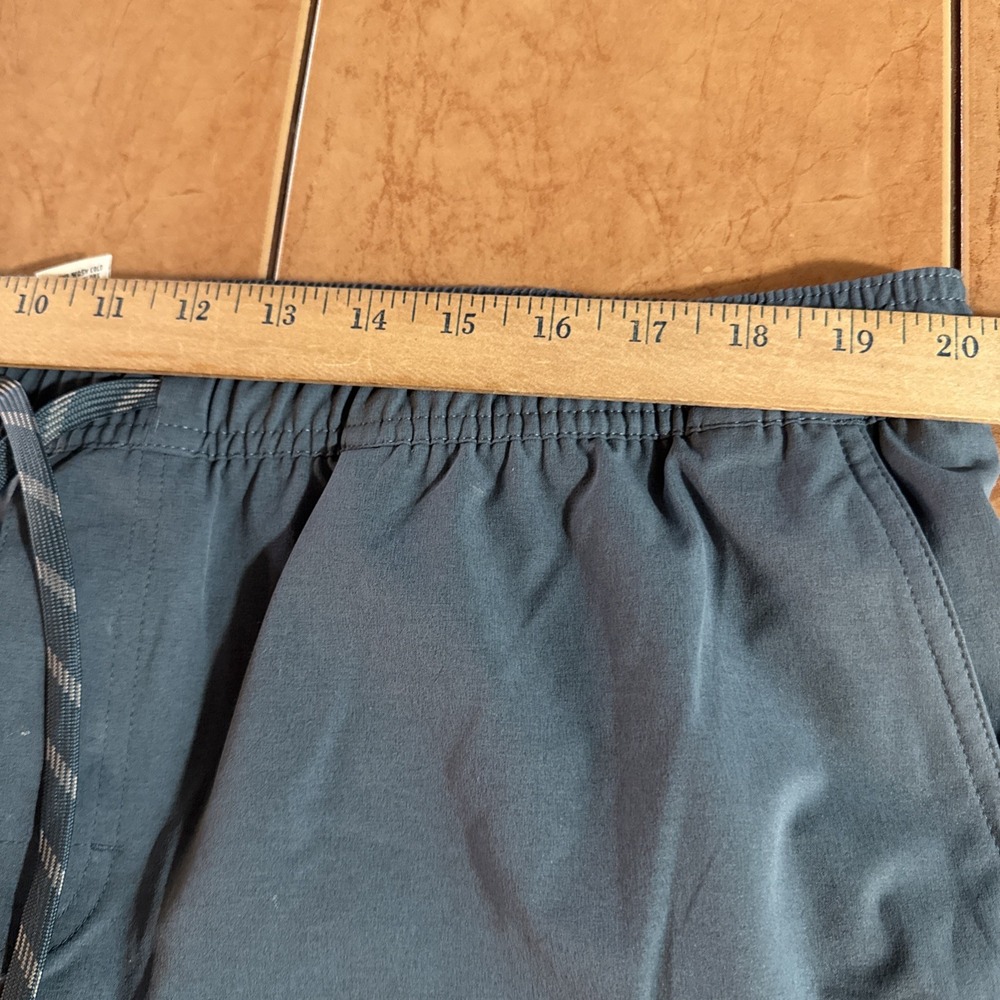 L.L Bean Blue Stretch Pants Mens Sz XL 30" Inseam Elastrell Sorona Performance - Picture 9 of 12